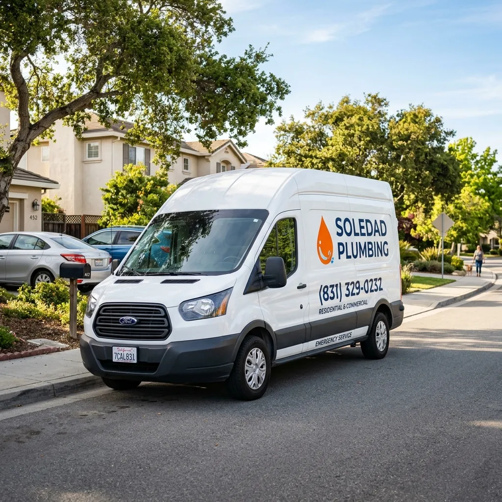Soledad Plumbing Service Van